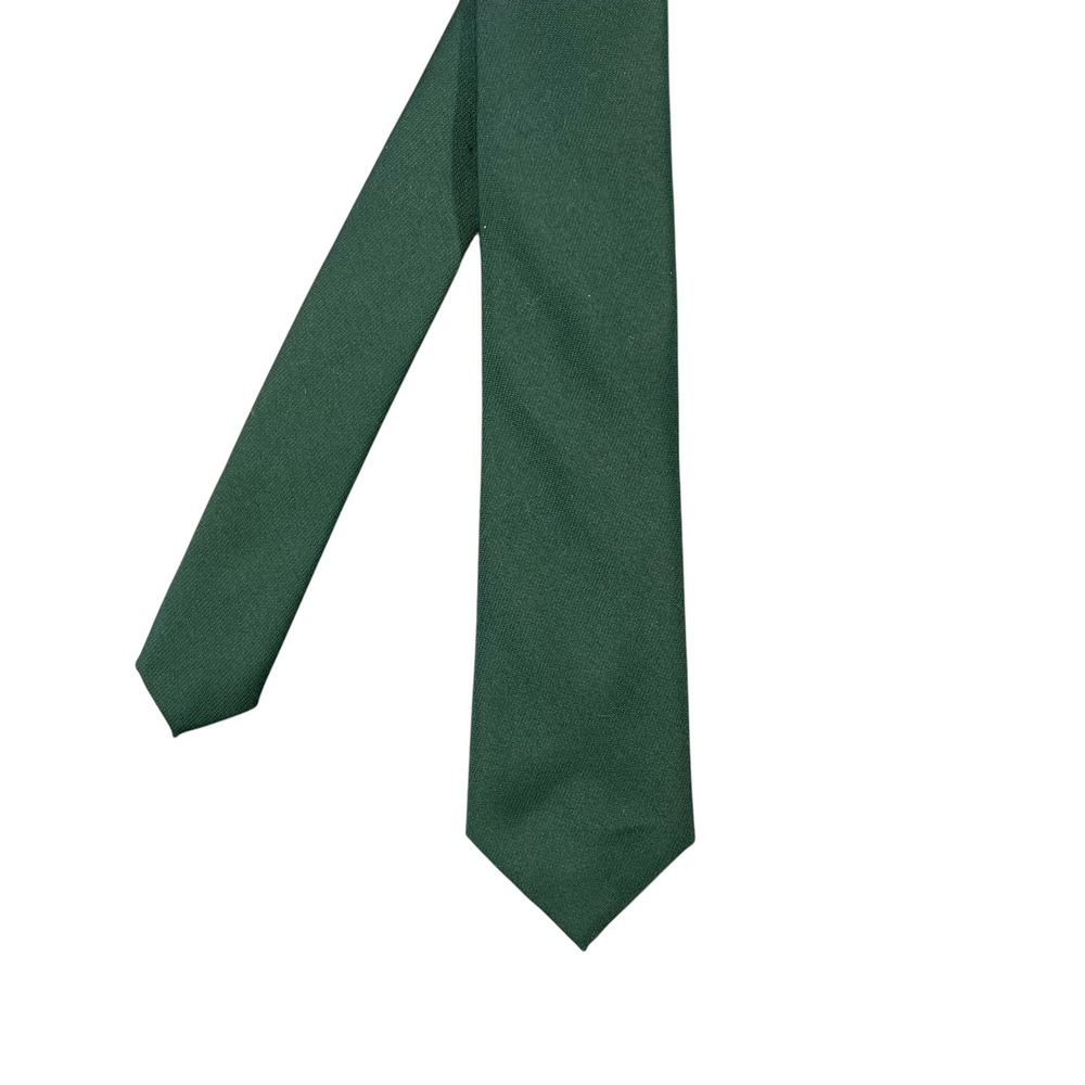 Birdy Grey Green Necktie Mens OS Emerald Forest Wedding Formal Solid Accessory